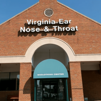 Front view of Virginia ENT office building