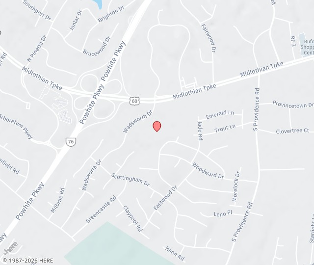 Location Map: 6600 W Broad Street, Suite 210 Richmond, Virginia 23230